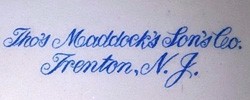 Thomas Maddock (& Sons). / Thomas Maddock's Sons Company 17-2-7-1